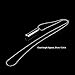 FENICAL Stainless Steel Pendant Necklace Cylinder Pendant Necklace Urn Memorial Pendant Necklace