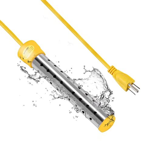 Immersion Water Heater,Submersible Bucket Water Warmer Hot Tub Heaters