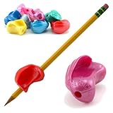 The Pencil Grip Crossover Grip Ergonomic Writing Aid for Righties and Lefties, 6 Count Metallic Colors (TPG-17706)