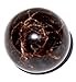 Healing Crystals India Traditional Natural Gemstone Sphere Ball Reiki Aura Balancing Metaphysical Yoga Meditation Energy Generator, 40-50 MM (Garnet)