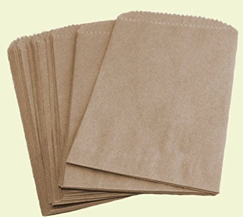 Royal Brown Kraft Arts Crafts & Sewing Crafting Paper Crafts Paper Cellophane Wrap Flat Merchandise Bags 100 (5