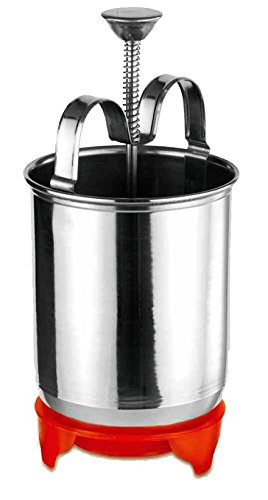 Capital Kitchenware Stainless Steel Meduvada Maker with Stand (Multicolour)