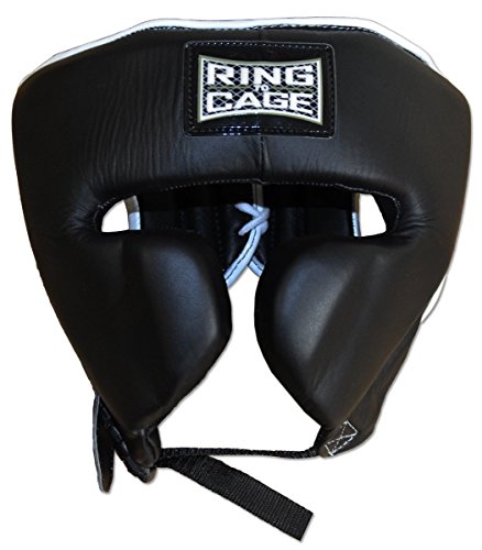 image for Ring to Cage Japanese-Style Training Headgear - Leather (Medium(19” 