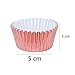 SUBANG 400 Pieces Foil Cupcake Liners Baking Cups Muffin Tins Treat Cups Foil Metallic Cupcake Liners for Weddings,Birthdays,Baby Showers,Silver Rose Gold Black and Gold