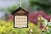 MEKKAPRO Suet Feeder for Outside Hanging Metal Roof, Woodpecker Feeder, Two Suet Bird Feeder Capacity, Cage Hanger Hanging Bird Feeder Easily Fits 2 Suet Cakes Holder - Wild Bird Feeder Basket