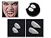 TissueDeep 3 Pairs Vampire Fangs Teeth - Dentures Fake Braces Cosplay Props Halloween Costume Accessory Props Party Favors