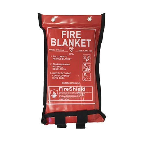 1.8m x 1.2m Soft Case Fire Blanket (British Standard)