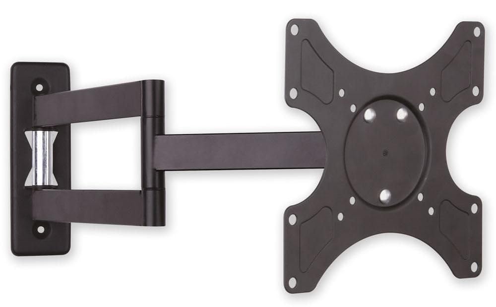 Techly 2-Arm Tilt/Swivel TV Wall Mount- 19-37in