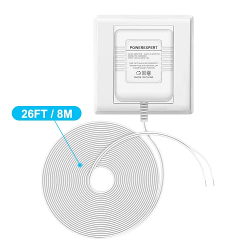 C Wire Adapter for Smart Thermostat, 24V Transformer Power Supply for