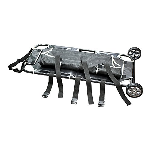 Pet Animal Stretcher Mobile Trolley, 200lbs Capacity, 45"L x 22"W, Base is 25" with Wheels On - Thumbnail 6