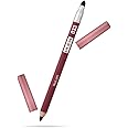Pupa Milano True Lips Blendable Lip Liner - Dual-Ended Matte Lining Color and Brush - Light and Creamy, Hydrating, High Pigment, Smudge Proof Formula - Paraben Free - 033 Bordeaux - 0.042 oz