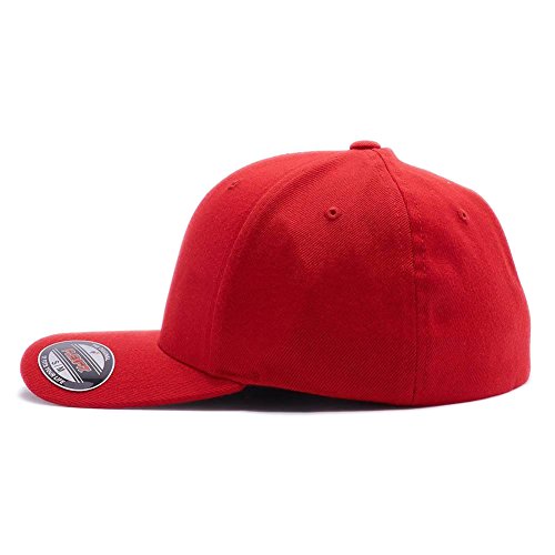 Flexfit 6277 Wooly Combed Twill Cap - Large/XLarge | Stretch Fit Baseball Hat | Polyester/Cotton/Spandex Blend