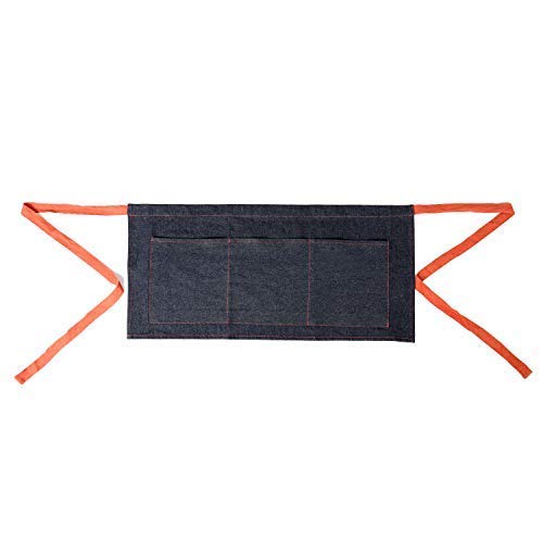 NA 100% Baumwolle VEIKERY 5 Sets (30,5 x 66 cm) Kellner-Schürze mit 3 Taschen für Damen und Herren, halbe Schürze… – Bild 6