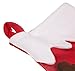Clever Creations Cute Brown Reindeer Hanging Christmas Stocking, Perfect for Small Gifts, Stocking Stuffers and Candy