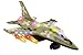 Voko USA Toy Army Air Fighter F16 Jet Battery Operated Kid's Bump and Go Toy Plane w/ Flashing Lights, Sounds, Bumps Into Something and Will Change Direction (Green)