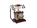 XICHEN Wood Retro Style Retro Rotary dial Corded Telephone Home and Office