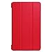 Huawei MediaPad T3 7.0 Case - Xindayi Ultra Slim Lightweight Smart-shell Stand Cover for Huawei MediaPad T3 7.0 Inch Tablet 2017 Release (red)