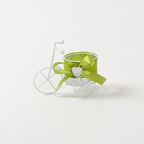 Colorful Pastoral Candy Box Tricycle Shape Candy Chocolate Cookies Bowknot Basket Gifts For Guests Wedding Decoration by Xiaolanwelc (8 Piece) - Thumbnail 3