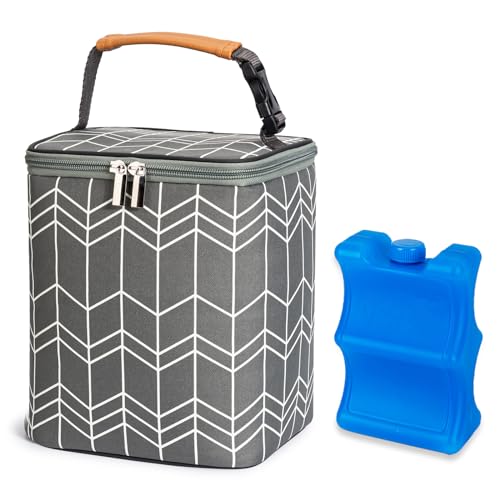 BABEYER Breastmilk Cooler Bag with Ice Pack