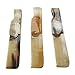 Buffalo Horn Folding Beard Comb Beard Brush Elegant Anti-Static Pocket Hair Brush