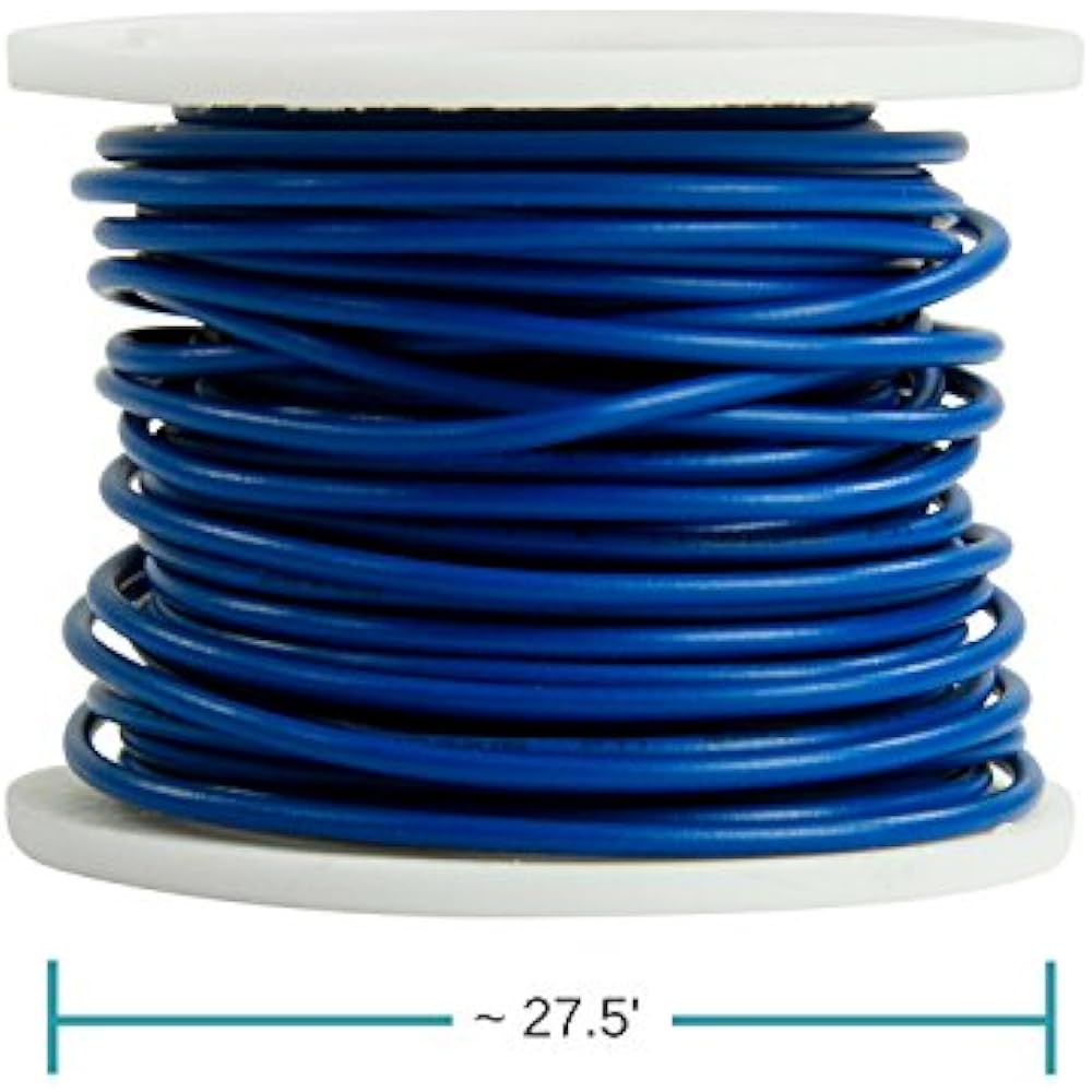 Kits Electrical Wire Kit, Solid Hook Up Wiring, 6 X 22 Gauge Spools (25