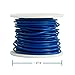 22 Gauge Wire, Electrical Wiring, Solid Hookup Wires, Tinned Copper, 6 Spools (25 Feet Each), 300V, PVC Coated (OD: 1.5mm), Red, Black, Green, Yellow, White & Blue Hook Up Cables, Breadboard