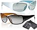2 Player Split Screen Polarized Gaming Glasses - High Quality - Compatible with 