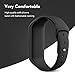 NotoCity Compatible Garmin Vivofit 3 Bands Soft Silicone Watch Band for Garmin Vivofit 3/Vivofit JR Smartwatch (Black)