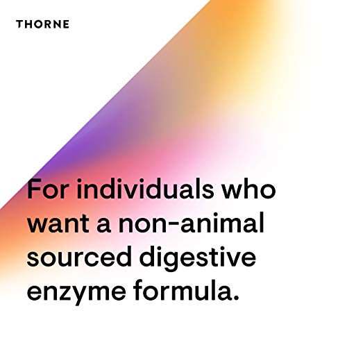 Thorne Plantizyme PlantBased Enzyme Complex for Vegetarian Digestive Support 90 Capsules