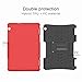 for Huawei MediaPad T5 10 Case-ROISKIN Hard PC and Soft TPU Dual Layer Back Cover Shockproof Impact Resistance Armor Defender Case for MediaPad T5 10 Inch Tablet