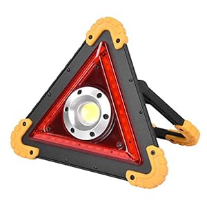 NCONCO Vouwen Auto Emergency Breakdown Veiligheid Road Stop Sign Driehoek Verkeer Waarschuwingslampje (B 1 Licht)