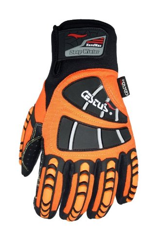 Cestus Temp Series HM Deep Winter Insulated Impact Glove, Work, Cut Resistant, Medium (Pack of 1 Pair)