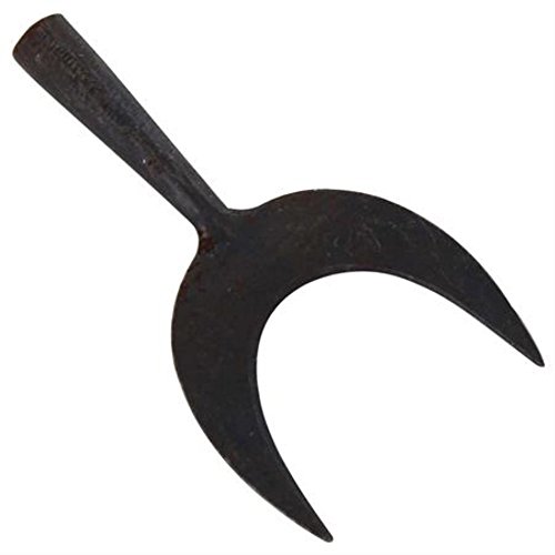 Indigenous Tribesman Peasants Fork Iron Hand Forged Rope Cutter Replica Medieval Arrowhead - Image 3