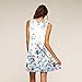 Hot Sale! Women Sleeveless Printed Mini Dress,Canserin Vintage Boho Summer Beach (3XL, White)