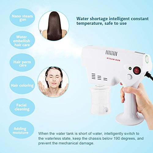 XHH Multifunctional Nano Steam Gun Hair Steamer Hair Coloring Dyeing Steamer Humidifier Hair Care Tool Styling Tool