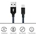 Lightning Cable,AOFU iPhone Charger 4Pack 3FT 6FT 6FT 10FT to USB Syncing and Charging Cable Data Nylon Braided Cord Charger for iPhone 7/7 Plus/6/6 Plus/6s/6s Plus/5/5s/5c/SE and more (Black&Blue)