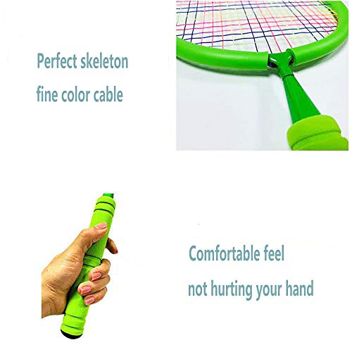 image for Forevive Children's Badminton Racket Badminton Set Double Racket, Ligh