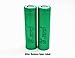 2pcs 18650 2500mah 20A discharge GMT Cells INR18650-25R li-ion power cell Includes A GMT Hard Plastic Storage Case