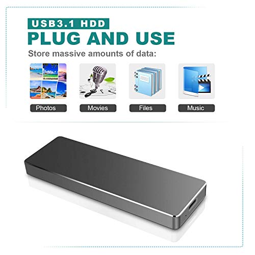 Portable 1TB 2TB External Hard Drive High Speed Hard Drive External