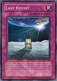 Yu-Gi-Oh! - Last Resort (FOTB-EN047) - Force of the Breaker - 1st Edition - Common