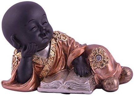 Indian Handicrafts Paradise Feng Shiu Cute Lucky Laughing Buddha Baby Statue for Good Luck Wealth, Money and Happiness