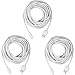 3-Pack Wyze Cam Cable 26ft, Micro USB Extension Cord for Zmodo, Blink, Yi Home Camera, Kasa Cam, Oculus Go, Netvue and Furbo Dog (White)