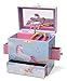 Jewelkeeper Musical Jewelry Box with 3 Drawers, Rainbow Unicorn Design, The Unicorn Tune