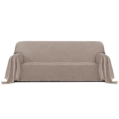 PureFit Geometric Jacquard Throw Sofa Cover