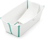 Stokke Flexi Bath Newborn Support White Ergonomic Insert for Birth to 8 Months view 6