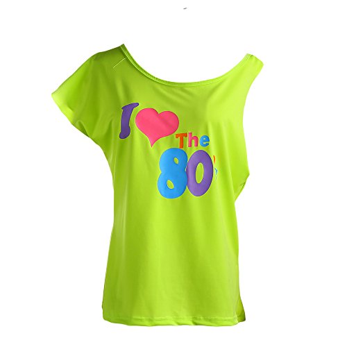 I Love The 80s Fans Disco Costume Accessories Set - Thumbnail 5