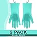 Desire Deluxe Magic Silicone Gloves Dishwashing Glove Scrubber for Washing Dish, Kitchen, Bathroom