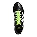 adidas Performance Kids' Goletto VI J Firm Ground Soccer Cleats, Black/White/Sgreen, 12 Medium US Little Kid