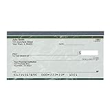 Value Price Green Marble Top Tear Personal Checks