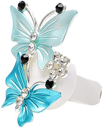 Lessonmart Car Perfume Decoration Fragrance Natural Smell Air Freshener Auto Accessories Car-Styling Butterfly Air Conditioner Outlet Clip